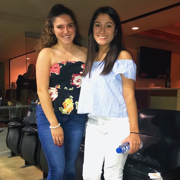 Floral Peplum Top - Picture 2 of 2